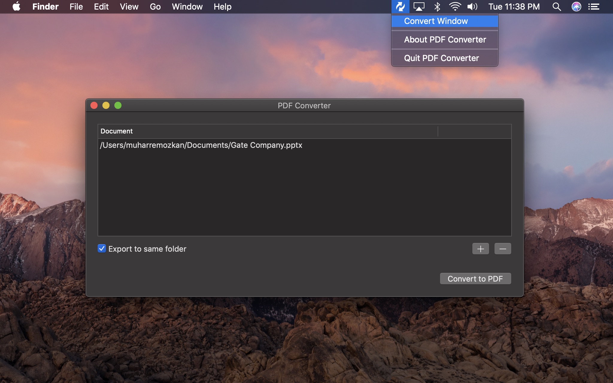 PDF Converter